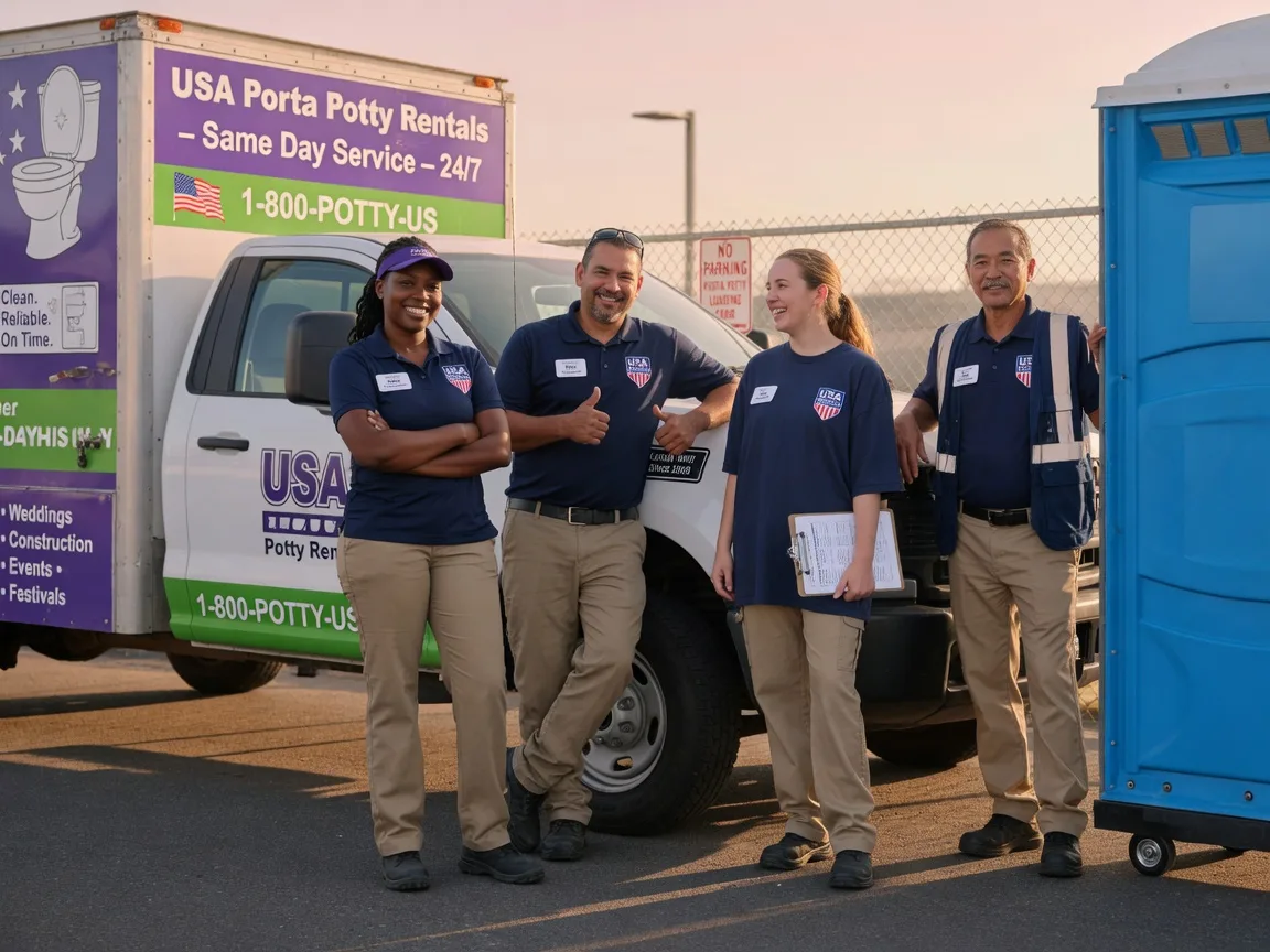 Porta Potty Rental company in Radford, VA